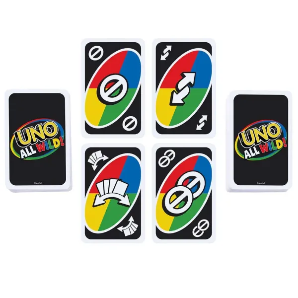UNO: All Wild! - Joc de cărți nebun - Mattel imaginea 4
