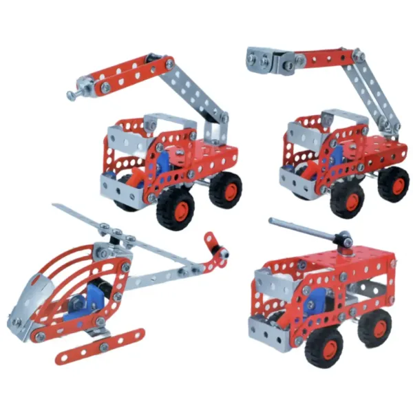 Urban Rescue: Set de construcție pentru vehicul de salvare cu 121 de piese imaginea 4