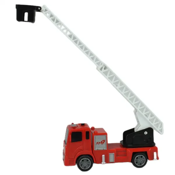 Vehicul de salvare: Autocamion de pompieri cu scară retractabilă de 13 cm imaginea 2