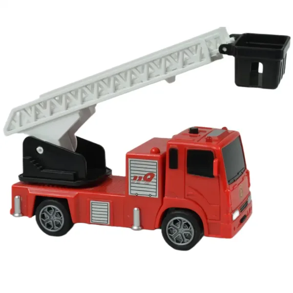 Vehicul de salvare: Autocamion de pompieri cu scară retractabilă de 13 cm imaginea 3