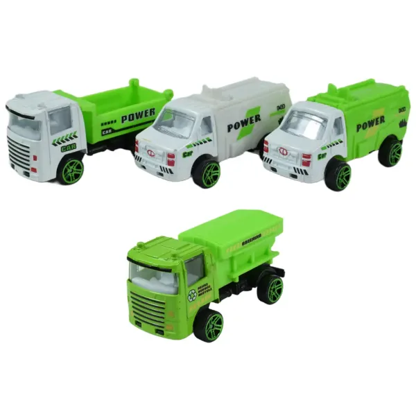 Verzare Auto: Set de 10 camioane de colectare a deșeurilor imaginea 3