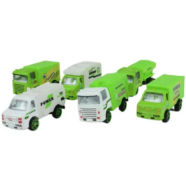 Verzare Auto: Set de 6 camioane de colectare a deșeurilor imaginea 8
