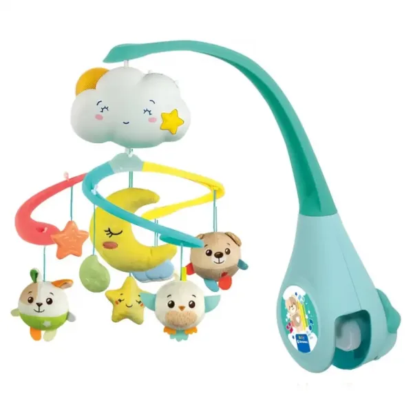 Vise dulci - Carusel de patut cu lumini și sunete - Clementoni Baby imaginea 2