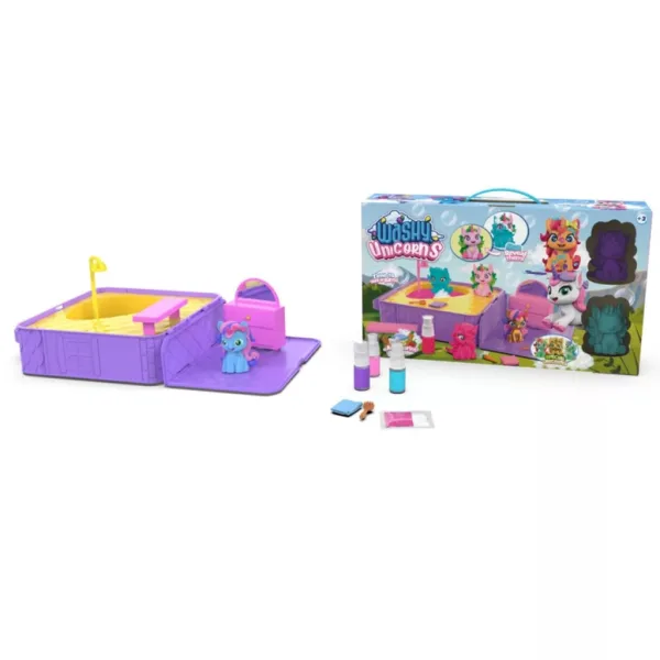 Washy Friends: Color Reveal — unicorni de baie cu jacuzzi imaginea 2