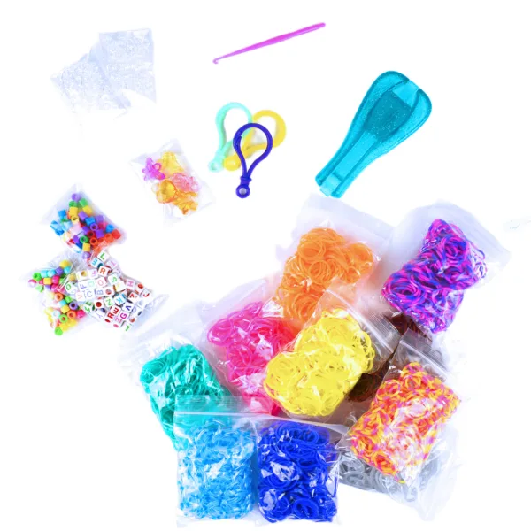 WeCool: Set de confecționat brățări DIY ILY cu mărgele imaginea 3