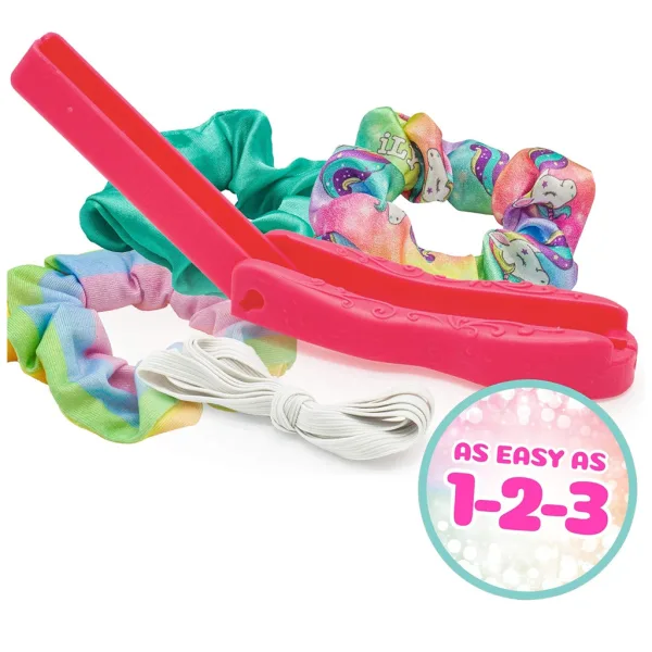 WeCool: Set pentru crearea de elastice de păr ILY DIY Scruncheeze imaginea 2