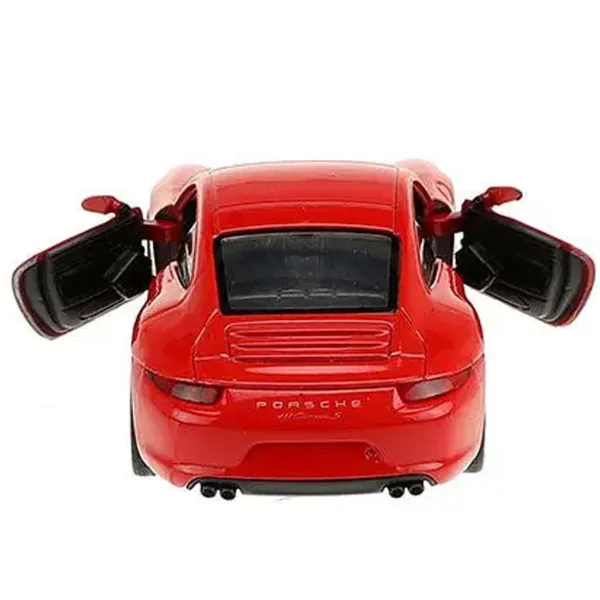 Welly: Model de mașină metalică Porsche 911 Carrera S, disponibil în mai multe variante, 11 cm imaginea 3