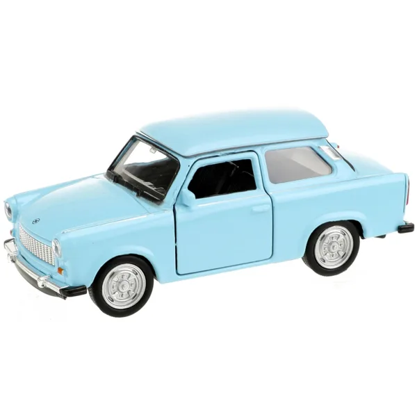 Welly: Model de mașină mică Trabant 601 din metal, disponibil în mai multe variante, 11 cm imaginea 4