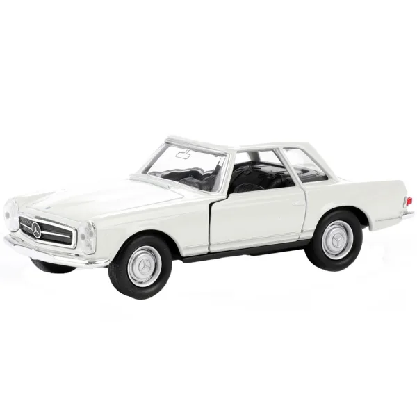 Welly: Model de mașinuță din metal Mercedes-Benz 1963 230SL, disponibil în mai multe variante, 11 cm imaginea 2