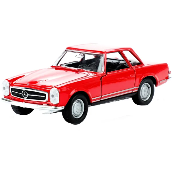 Welly: Model de mașinuță din metal Mercedes-Benz 1963 230SL, disponibil în mai multe variante, 11 cm imaginea 3