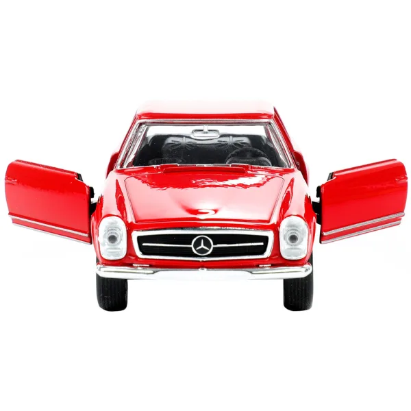 Welly: Model de mașinuță din metal Mercedes-Benz 1963 230SL, disponibil în mai multe variante, 11 cm imaginea 5
