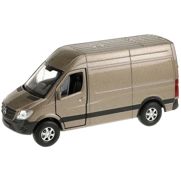 Welly: Model de mașinuță din metal Mercedes-Benz Sprinter, disponibil în mai multe variante, 11 cm imaginea 2