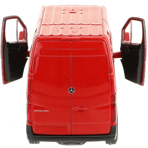 Welly: Model de mașinuță din metal Mercedes-Benz Sprinter, disponibil în mai multe variante, 11 cm imaginea 6