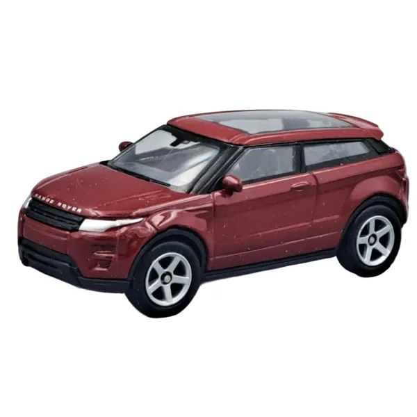 Welly: model de mașinuță metalică Land Rover Evoque bordo 1/64 imaginea 2