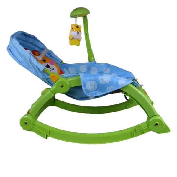 YaYaYa: Scaun balansoar vesel cu sunete de animale imaginea 3
