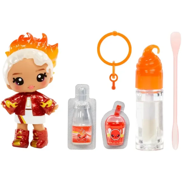 Yummiland: Fă-ți singur luciu de buze și păpușă - Amber Cinnamon seria 2 imaginea 2