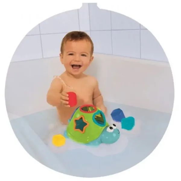 ABC broasca testoasa plutitoare cu cuburi de sortare - Simba Toys imaginea 3