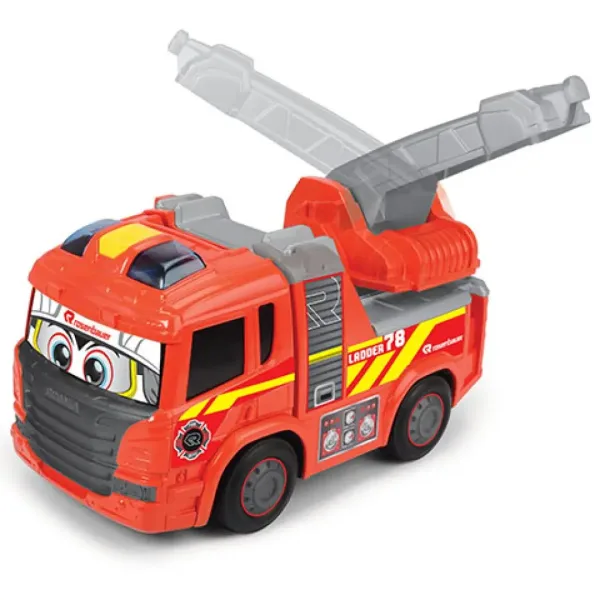 ABC Fredy Fire mașină de pompieri cu sunete și lumini 25cm - Simba Toys imaginea 4