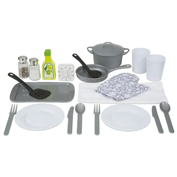 Accesorii de bucătărie set de joacă 22 bucăți - Melissa & Doug imaginea 2