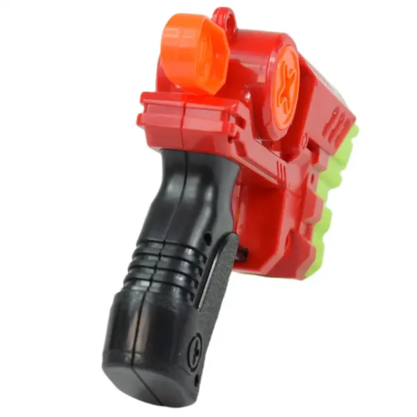 Air Blaster: EVA pistol cu gloanțe de ​​burete cu tinta si cartuse 19x14cm imaginea 4