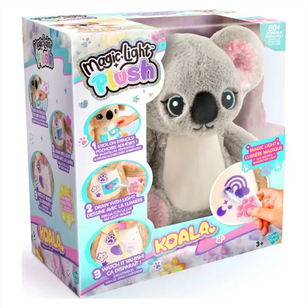 Airbrush Magic Lightplüss - Koala drăguț de pluș colorabil imaginea 1
