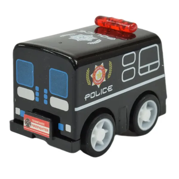 Alloy Car: Mașină de poliție în diverse versiuni 5cm imaginea 3