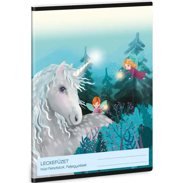 Ars Una: Stardust - Unicorn model caiet de teme 38 pagini A5 imaginea 1