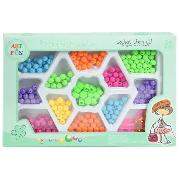 Art&Fun: Set de bijuterii cu peste 100+ de margele sferice colorate