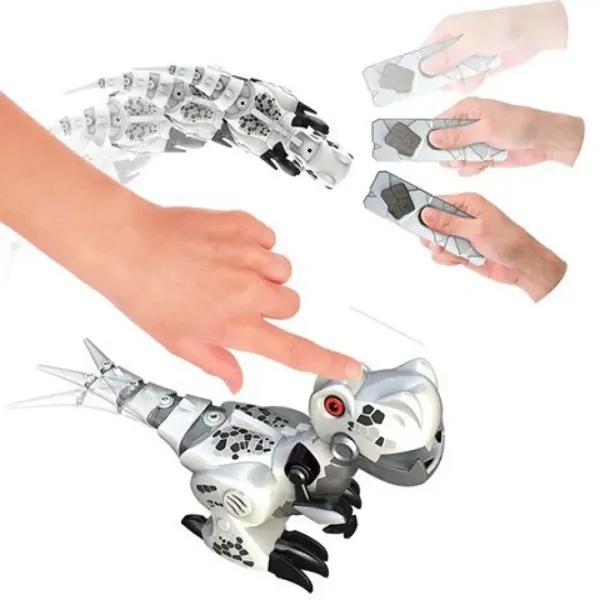 Așa să crești dinozaurul! robot dinozaur cu telecomandă imaginea 3