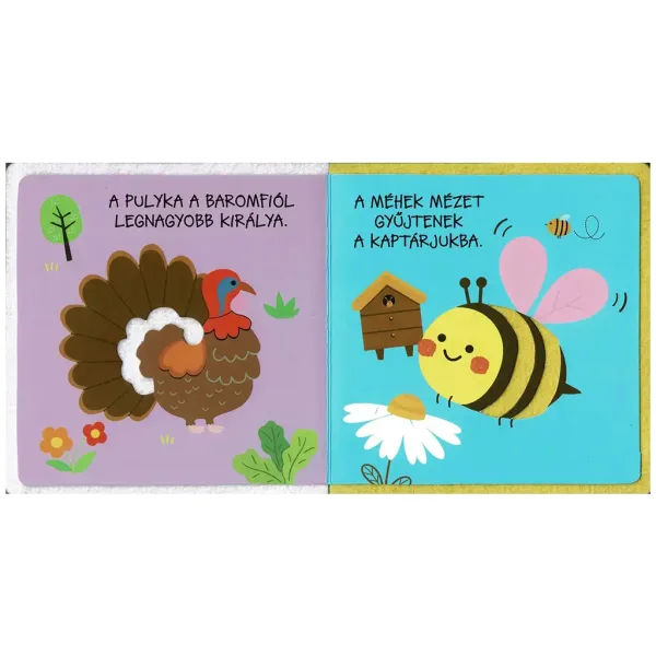 Atinge-mă! Carte de bebeluș despre fermă imaginea 3