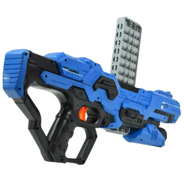 Attack Launcher: Pistol cu burete cu ținta jeton și gloanțe 49cm imaginea 3
