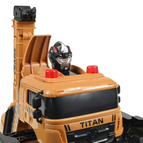 Autobot Titan robot cu telecomandă RC masina transformabilă 27MHz 26cm imaginea 6