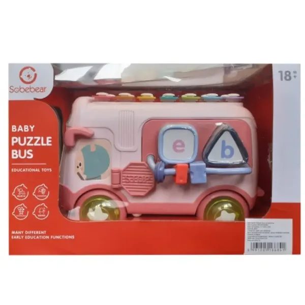 Baby bus joc de dezvoltare multifuncțional imaginea 2