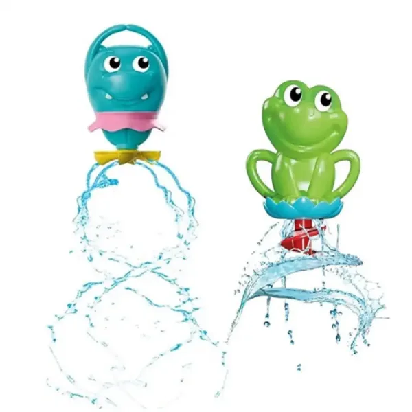 Baby prieteni broaște amuzanți jucărie de baie - Clementoni imaginea 3