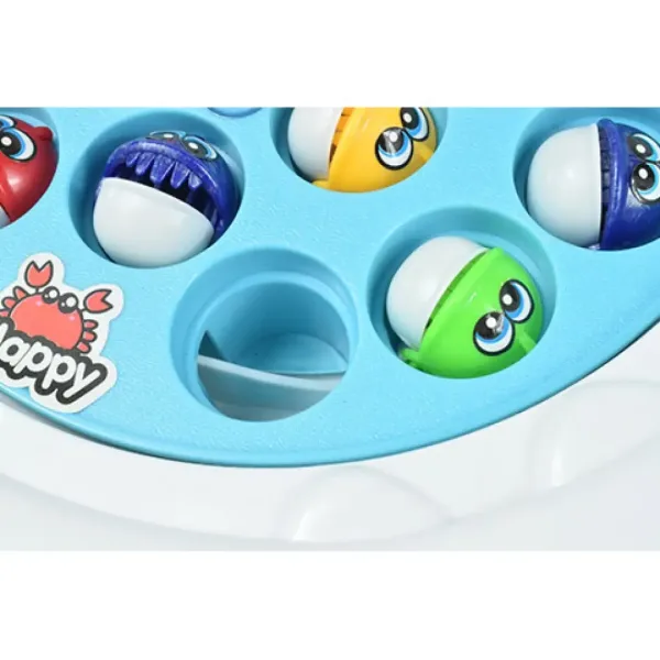 BabyFish: Jucărie electrică de pescuit rotativă Shark cu sunet imaginea 6