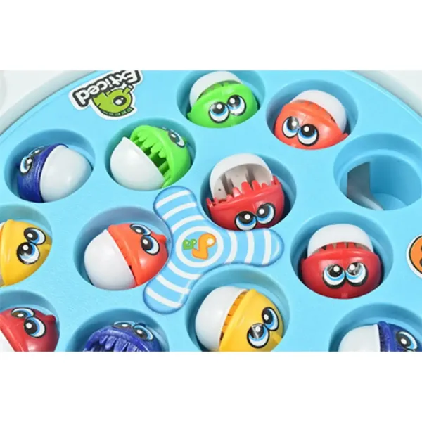 BabyFish: Jucărie electrică de pescuit rotativă Shark cu sunet imaginea 7