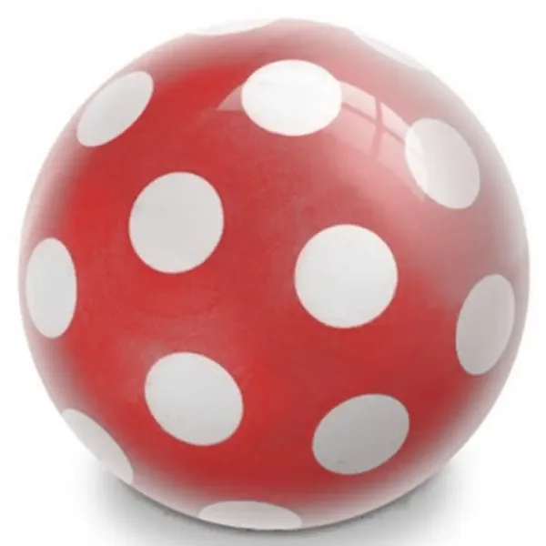 Minge BioBall din cauciuc cu puncte de 15cm în mai multe variante - Mondo Toys imaginea 2