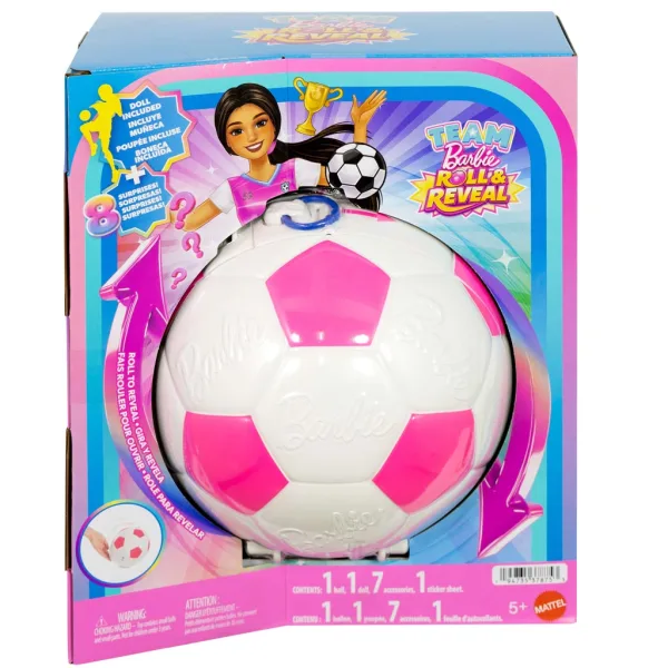 Barbie Carieră Uimitoare Păpușă - Fotbalistă - Mattel imaginea 1