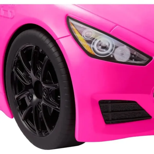 Barbie: Mașină Cabrio culoarea roz 2022 - Mattel imaginea 5