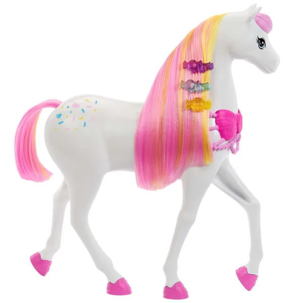 Barbie Nutcracker - Set de sanie cu zăpadă cu cal - Mattel imaginea 2