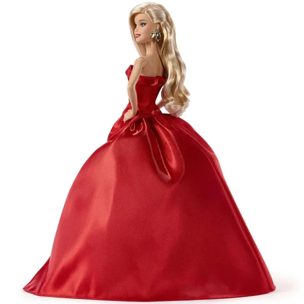 Barbie: Păpușă de colecție Holiday 2026 cu păr blond 32 cm - Mattel imaginea 4