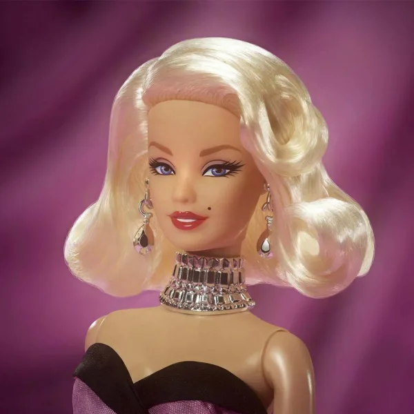 Barbie: Păpușă de colecție Marilyn Monroe 33 cm - Mattel imaginea 3