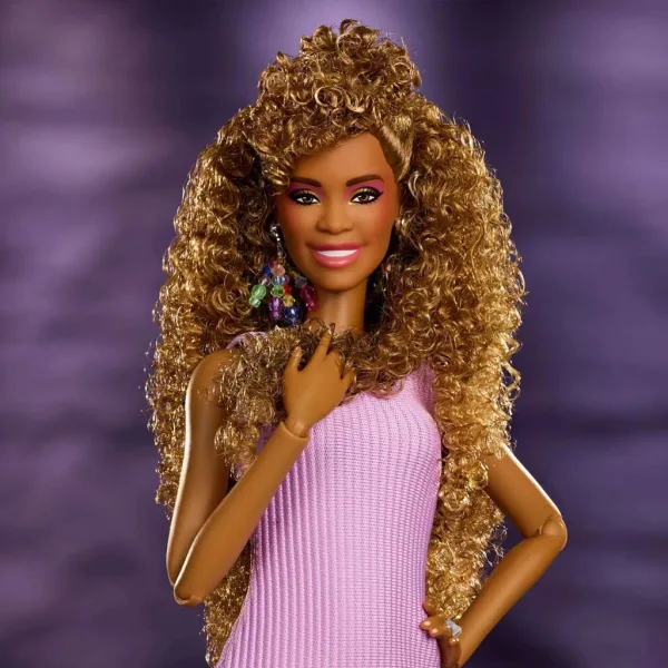 Barbie: Păpușă de colecție Signature Whitney Houston, 33 cm - Mattel imaginea 3