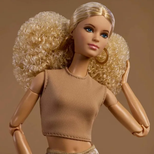 Barbie: Signature Basics Neutral Collection 07 păpușă de colecție 32 cm - Mattel imaginea 2
