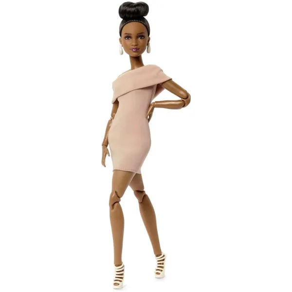 Barbie: Signature Basics Neutral Collection 08 păpușă de colecție - Mattel imaginea 3