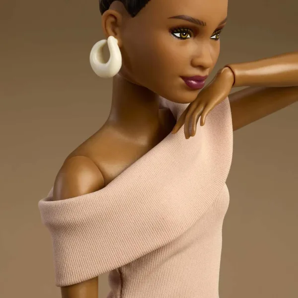 Barbie: Signature Basics Neutral Collection 08 păpușă de colecție - Mattel imaginea 6