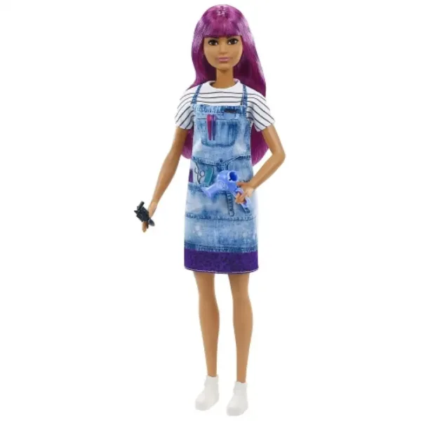 Barbie You Can Be Anything: Coafeză carieră păpușă - Mattel imaginea 2