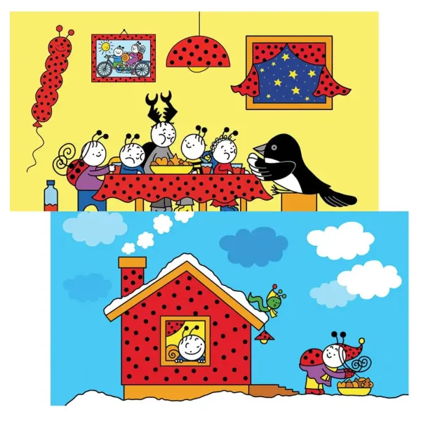 Bartos Erika: Bogyó și Babóca turtă dulce diafilm imaginea 2