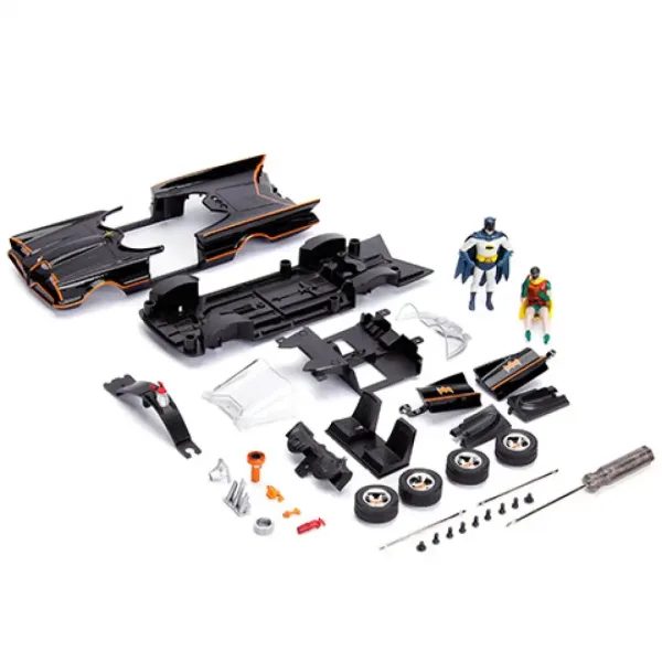 Batman: Animated Classic TV Batmobile mașină metal se poate asambla 1/24 - Simba Toys imaginea 2