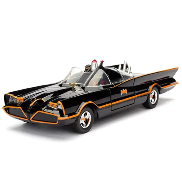 Batman: Animated Classic TV Batmobile mașină metal se poate asambla 1/24 - Simba Toys imaginea 4